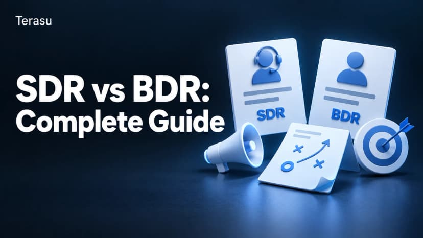 SDR vs BDR: Roles, KPIs, Org Design, and DSR Strategy (Complete Guide)