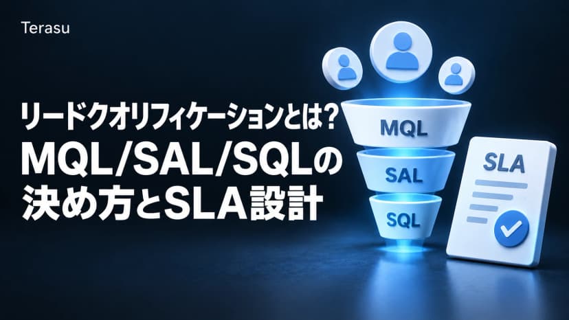 リードクオリフィケーションとは?MQL/SAL/SQLの決め方とSLA設計【2026年版】