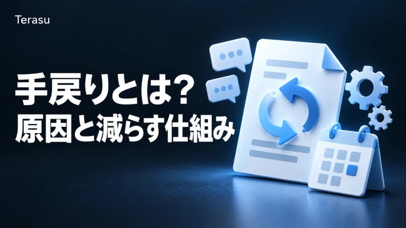 手戻りとは?意味・原因4類型と、顧客と進める案件で手戻りを減らす仕組み【2026】
