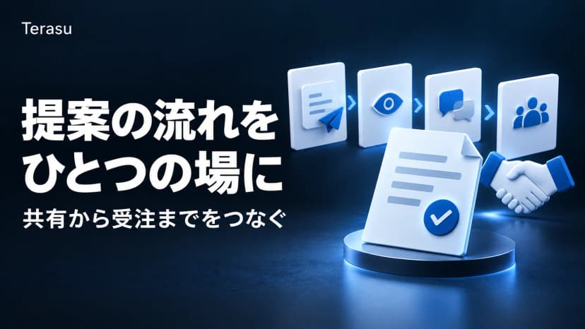 デジタルセールスルーム提案ワークフロー設計ガイド|共有から受注まで