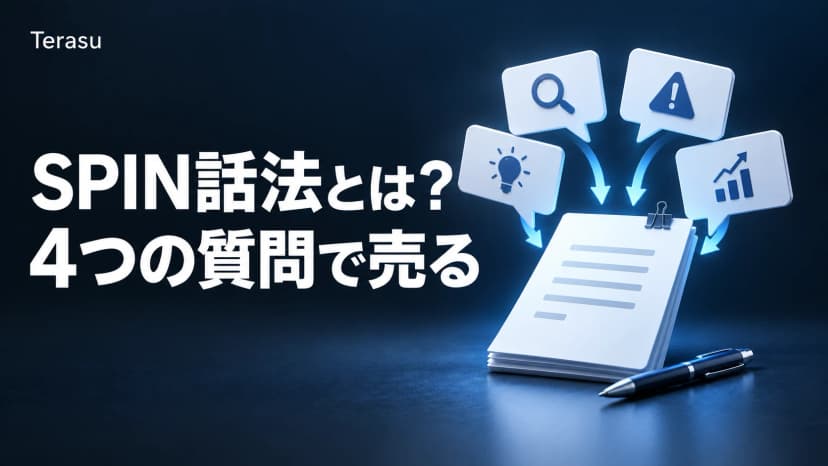 SPIN話法とは?4つの質問と具体例・営業トークスクリプト【2026年版】
