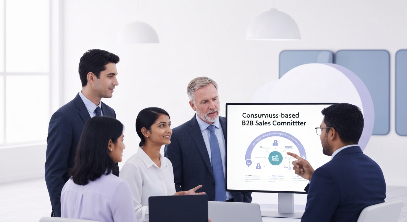 合意型営業計画とは？従来の営業プロセスとの違い・導入メリット・実践方法を徹底解説のイメージ