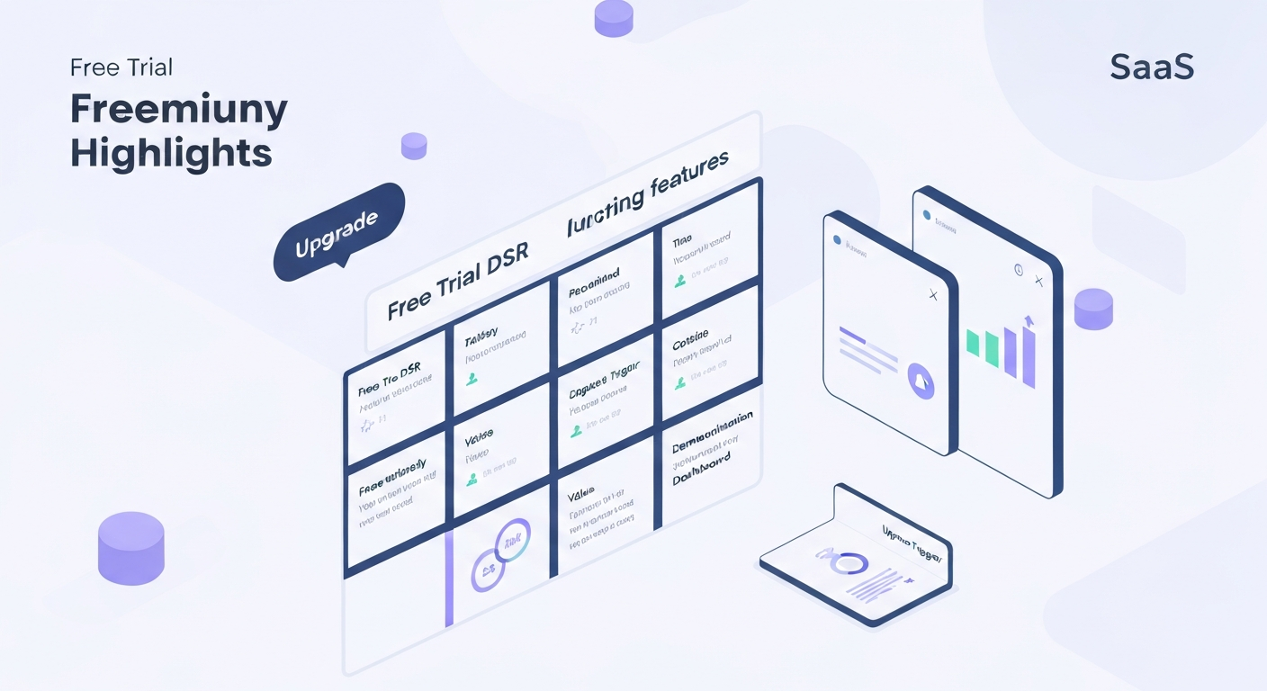 DSR無料トライアル比較のイメージ