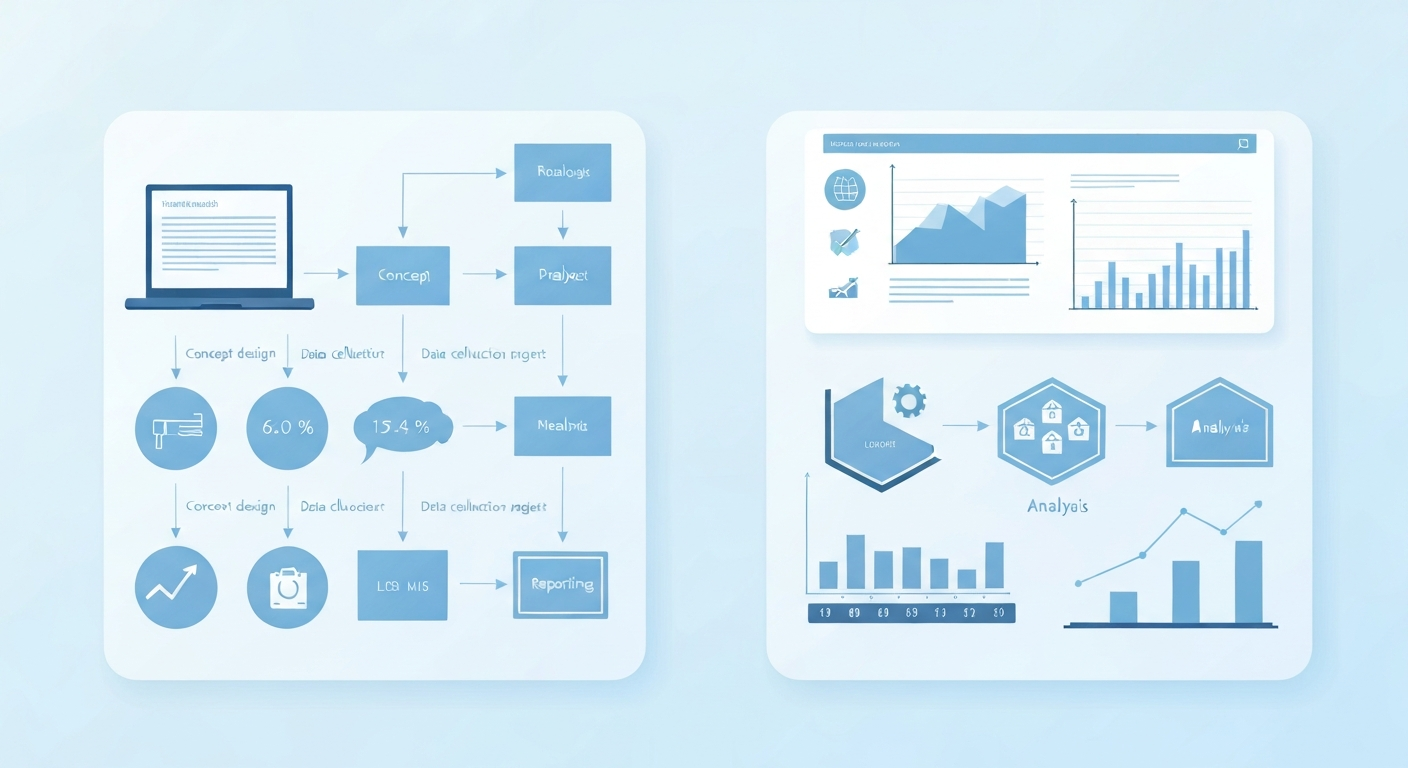 マルチスレッドに関わるステークホルダーの類型に関するビジュアル