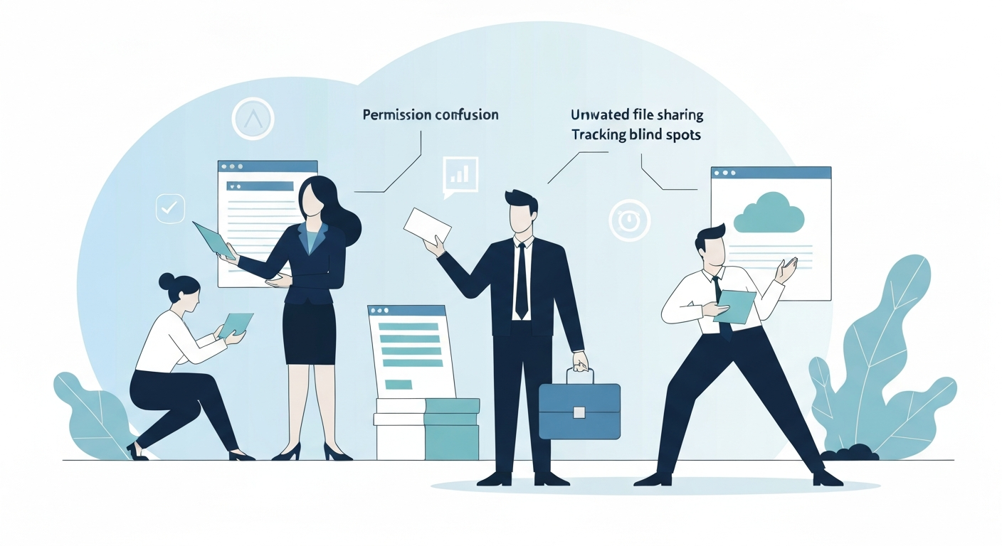 Google Drive 権限設定の落とし穴8選に関するビジュアル