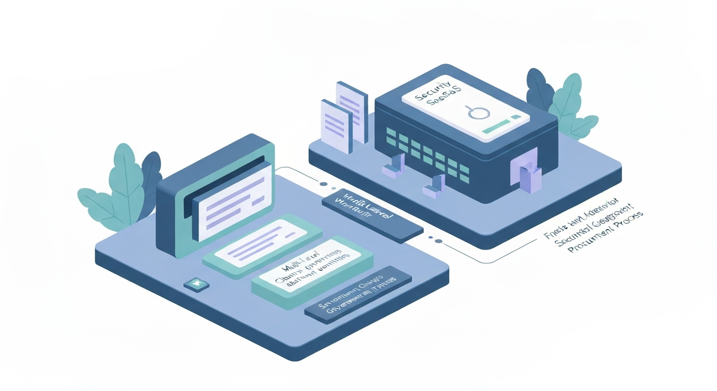 公共・官公庁向け営業のセキュリティ要件のイメージ