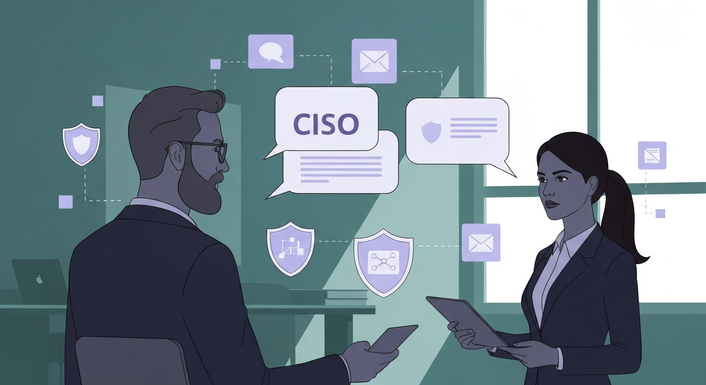 CISOインタビューのイメージ