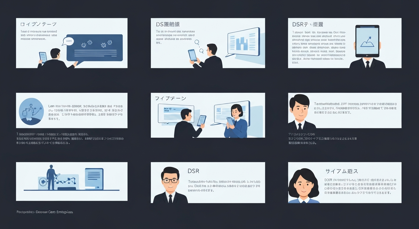 DSR導入障壁の調査結果のイメージ