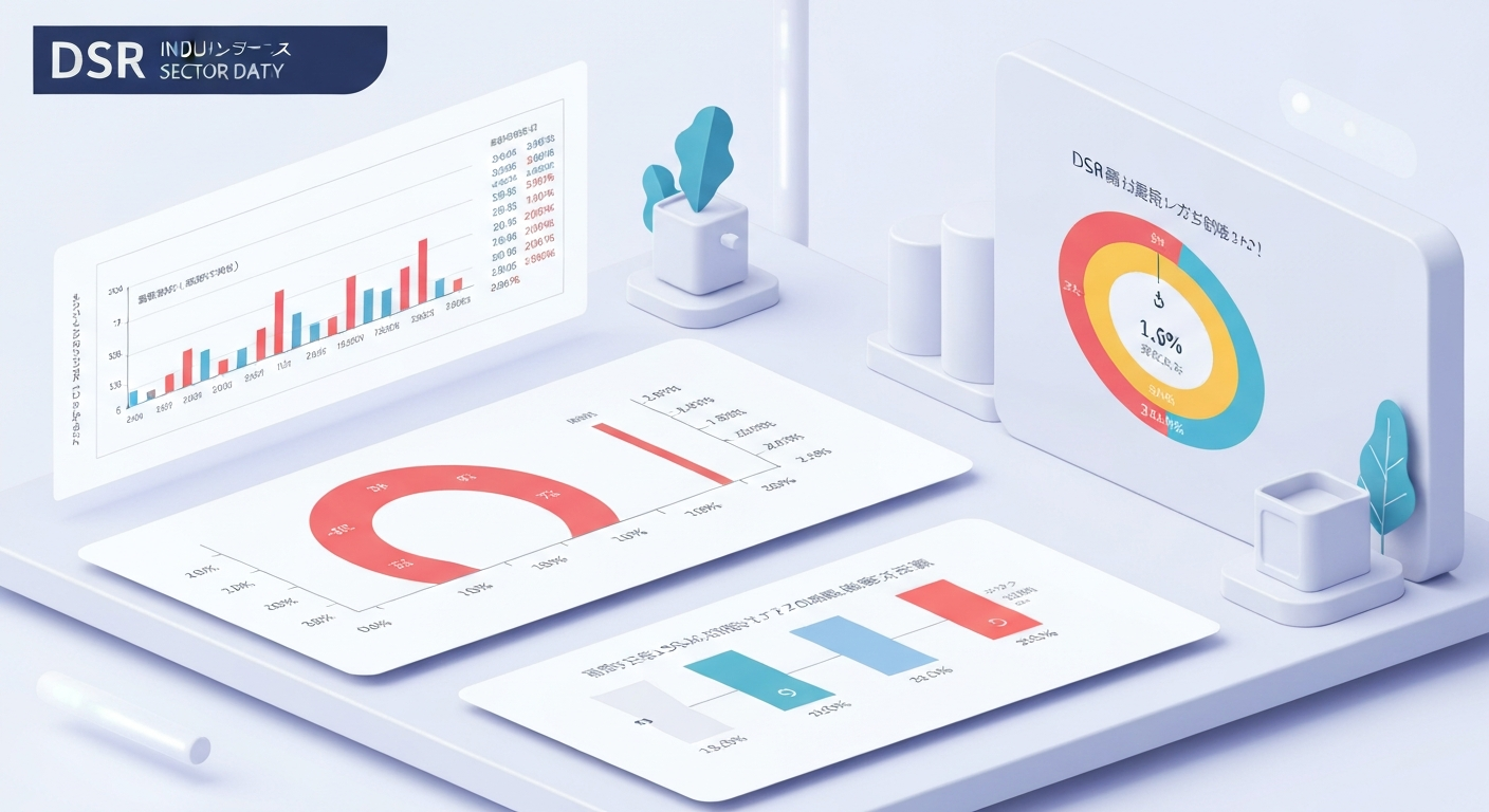 DSR導入の業界別動向のイメージ