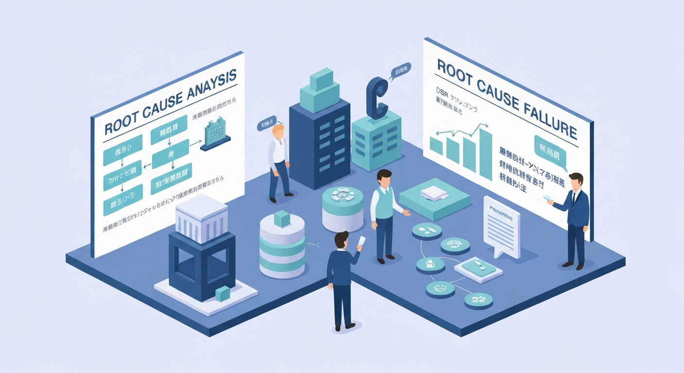 DSR導入の失敗要因のイメージ