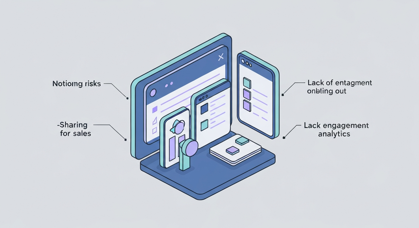 Notionの営業利用に限界がある5つの理由のイメージ