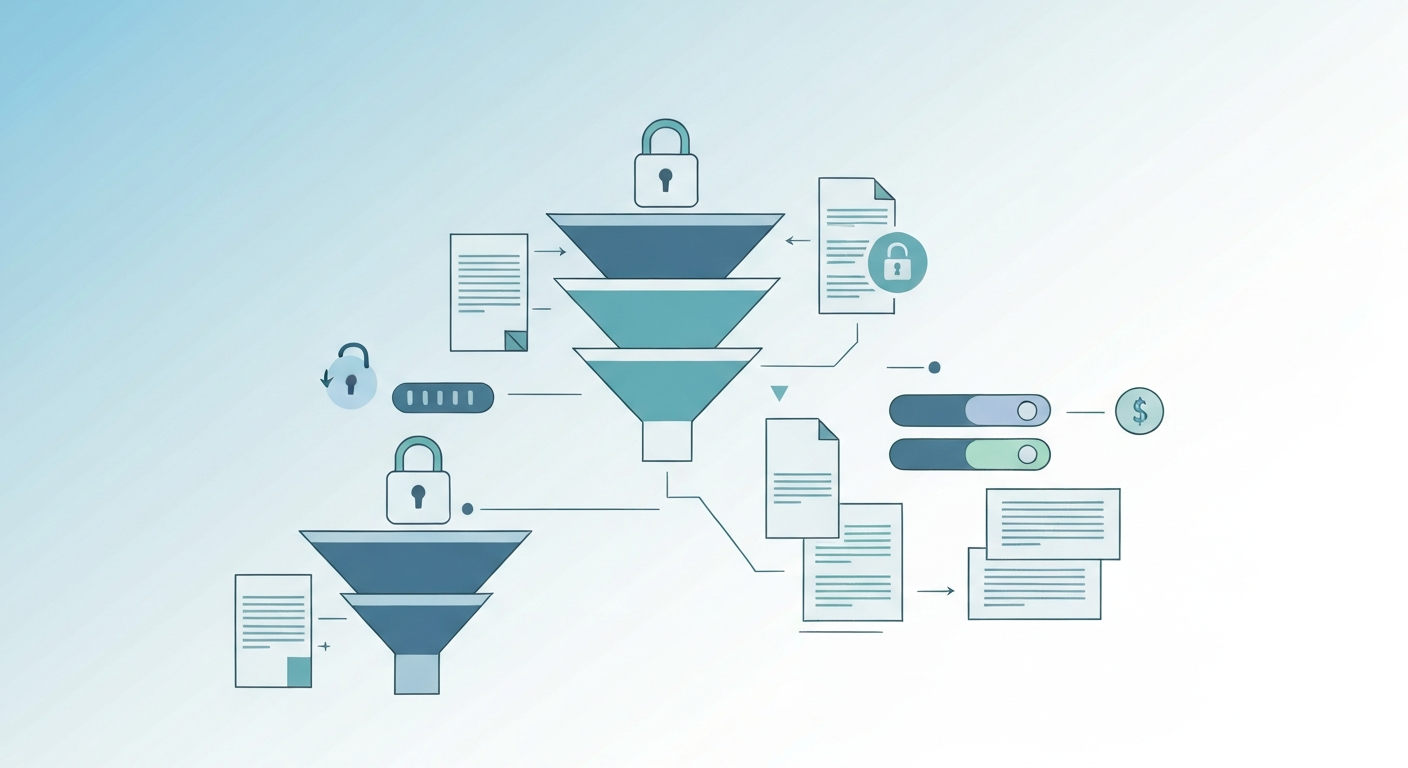法的要件：守るべき法律と規制に関するビジュアル
