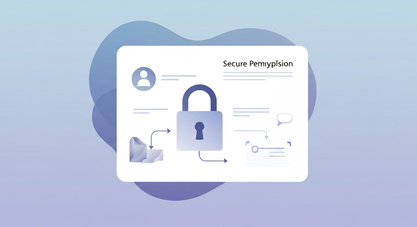 営業資料のセキュアな共有方法とは？情報漏洩リスクを防ぐ実践ガイドのイメージ