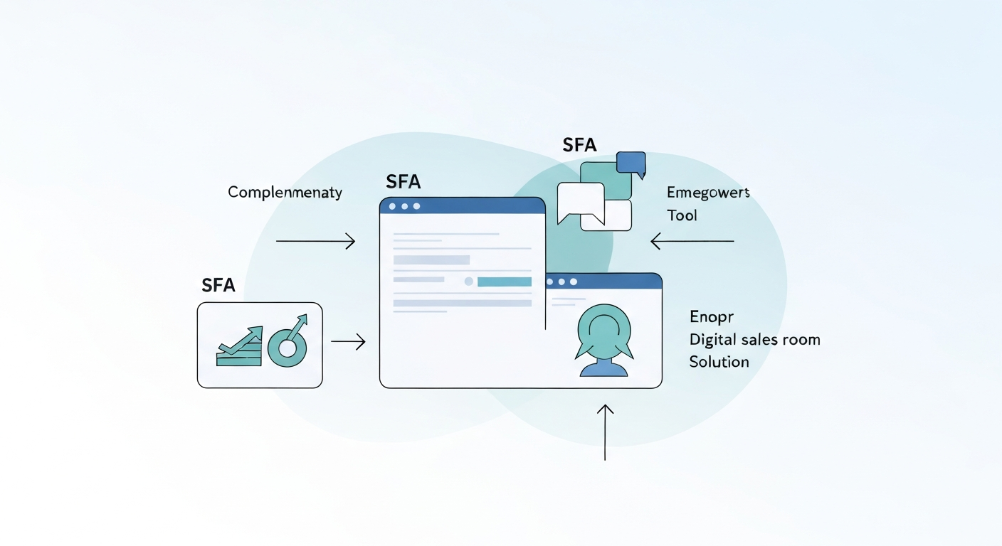 SFA × DSR の理想的な役割分担に関するビジュアル