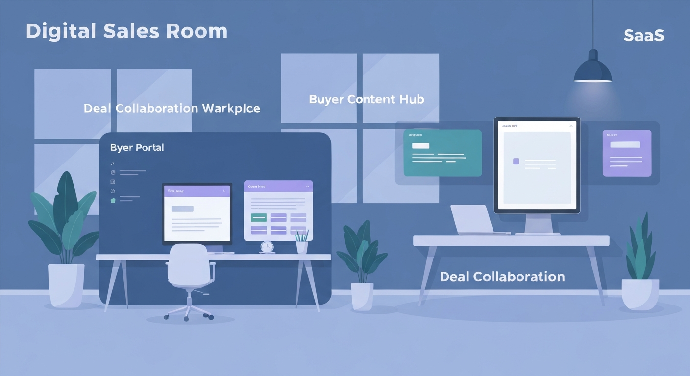 デジタルセールスルーム（DSR）とは？基本機能・メリット・CRMとの違いを解説のイメージ